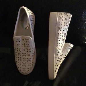 Michael kors brand new white sneakers